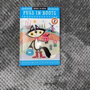 Puss in Boots Ready to Read Hardcover by Helen Anderton Kids Fun Educational
